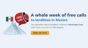 Free Calls to Mexico