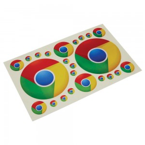 Free Google Chrome Sticker