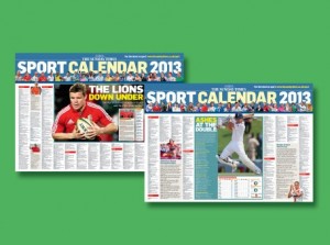 Free 2013 Sport Calendar