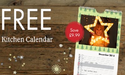 Free Personalised 2015 Kitchen Calendar