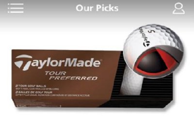 Free Pack of 2 TaylorMade Golf Balls