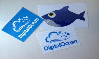 Free DigitalOcean Stickers