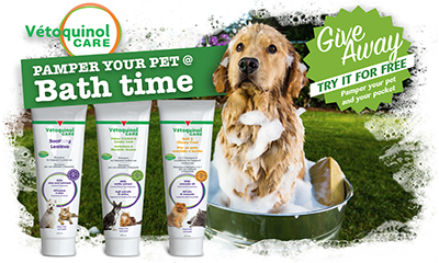 Free Vetoquinol Pet Shampoo