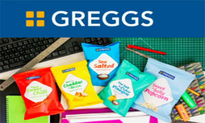 Free Popcorn or Crisps from Greggs