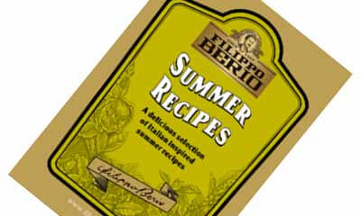 Free Filippo Berio Recipe Booklets