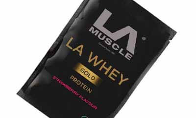 Free LA Muscle Strawberry Protein Shake