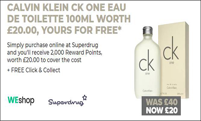 ck one superdrug