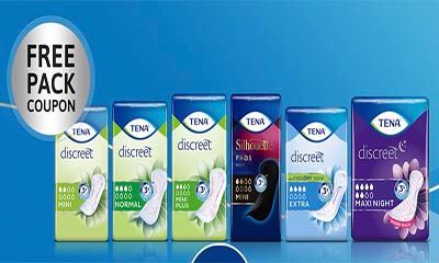 Free Tena Pads Pack