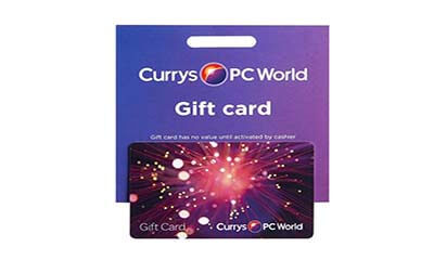 Free £100 Currys Gift Card