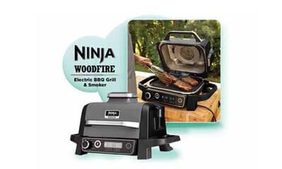 Free Ninja Woodfire Electric BBQ