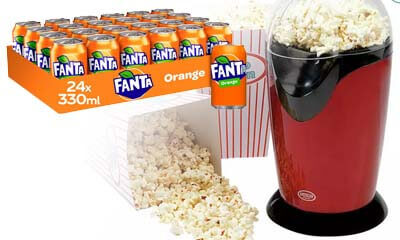 Free Fanta Popcorn Set