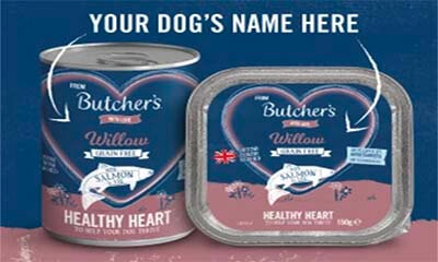 Free Personalised Butcher’s Dog Food Tin