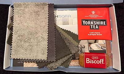 Free Yorkshire Tea & Fabric Swatches