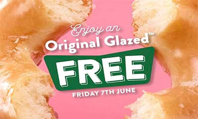 Free Krispy Kreme Glazed Doughnut