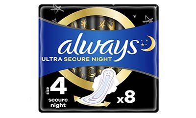 Free Pack of Always Night Pads