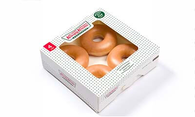 Free Krispy Kreme Doughnuts (4 Pack)