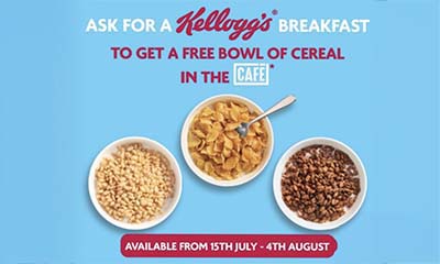 Free Morrisons Kellogg’s Breakfast