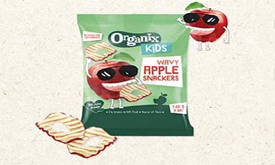 Free Bag of Organix Apple Snackers