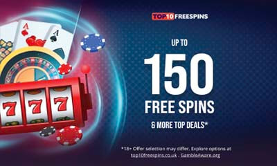 Get 150 Free Spins