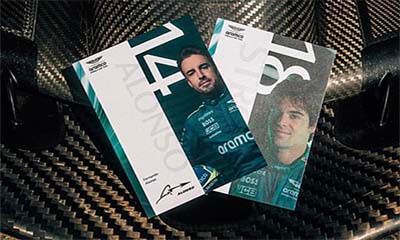 Free Aston Martin F1 Cards