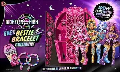 Free Monster High Bestie Bracelet