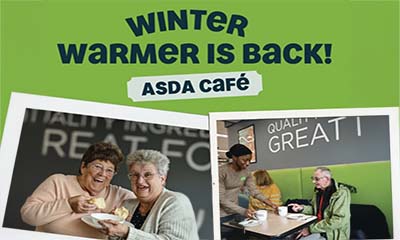 £1 Meal for over 60’s at Asda Cafe