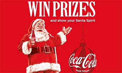 Coca Cola Christmas Game: Win Weekly Cash Prizes!