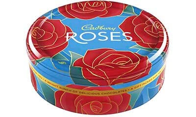 Free Tin of Cadbury Roses from Secret Santa