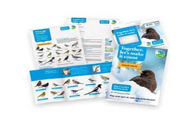 Free RSPB Bird Watching Pack