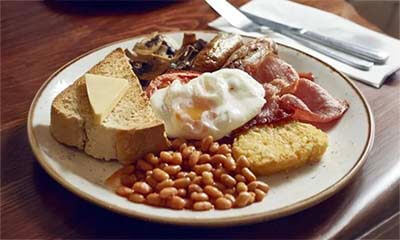 Free Full English Breakfast