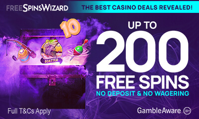 200 Free Spins – No Deposit Required